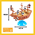 Jogo De Mesa Equilibrio Infantil Balanço Pirata Polibrinq - Imagem 2