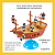 Jogo De Mesa Equilibrio Infantil Balanço Pirata Polibrinq - Imagem 5