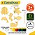 Kit Pintura Infantil Animais Marinhos em Madeira 6 Tintas 1 Pincel Brinquedo Educativo - Imagem 5