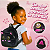 Mochila Escolar de Pelúcia Infantil Leve e Fofa com Zíper Polibrinq - Imagem 3