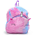 Mochila Escolar de Pelúcia Infantil Leve e Fofa com Zíper Polibrinq - Imagem 11