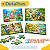 Kit 4 Quebra Cabeça Mdf 9 Peças Infantil Animais da Fazenda Floresta Mar e Domésticos Educativo - Imagem 4