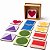 Jogo Memória Baby Madeira  Cores  Formas 12 Peças em Madeira Educativo Didático Divertido - Imagem 1