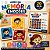 Jogo da Memória das Emoções Infantil 20 Peças MDF - Imagem 2