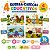 Kit 4 Quebra Cabeças Infantil MDF Animais - Imagem 1