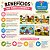 Kit 4 Quebra Cabeças Infantil MDF Animais - Imagem 3