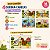 Kit 4 Quebra Cabeças Infantil MDF Animais - Imagem 4