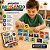 Jogo da Memória Opostos Infantil 20 Peças MDF Educativo 10 Pares Brinquedo Pedagógico - Imagem 4