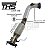 DOWNPIPE THS INOX 409 FORD FUSION AWD FWD ECOBOOST ATÉ 2016 - Imagem 1