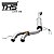 REAR SECTION EXHAUST EM INOX HYUNDAI VELOSTER - Imagem 4