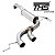 REAR SECTION EXHAUST EM INOX HYUNDAI VELOSTER - Imagem 2