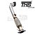 DOWNPIPE THS INOX 409 FORD FUSION AWD FWD ECOBOOST 2017/… - Imagem 4