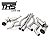 KIT ESCAP. CAT BACK THS INOX 409 CAMARO V8 2014 A 2016 - Imagem 2