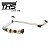 DOWNPIPE THS INOX 409 PORSCHE 718 CAYMAN BOXSTER S GTS 2017 EM DIANTE - Imagem 1