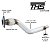 DOWNPIPE THS INOX 409 2.5 POL RENAULT SANDER 2.0 RS DUSTER 2.0 4X2 - Imagem 2