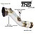 DOWNPIPE THS INOX 409 3.5 POL. BMW X4 2.0 TURBO B48 B46 2022/... - Imagem 2