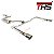 KIT ESCAPAMENTO ESPORTIVO THS EM INOX 304 JETTA GLI CAT BACK 05-2022/.... - Imagem 1