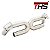 ESCAPAMENTO ESPORTIVO XPIPE THS EM INOX PORSCHE 911 CARRERA 992 - Imagem 6