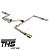 KIT ESCAPAMENTO ESPORTIVO THS EM INOX 409 JETTA GLI CAT BACK 05-2022/.... - Imagem 8