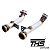 DOWNPIPE THS INOX 409 MERCEDES C43 C400 C450 AMG - Imagem 3