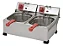 FRITADEIRA ELÉTRICA INDUSTRIAL 12 LITROS 2 CUBAS MARCHESONI 2000W 127V - FT.1.621.ST - Imagem 1