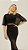 Cropped Tule Listrado - Sofia - Imagem 3
