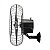Ventilador Parede 50cm Ventisol Steel 6 Pás Preto Bivolt - Imagem 3