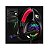 Fone Com Microfone Gamer Lehmox Lef-1052 Pc Ps4 Xbox P2 3,5mm Vermelho - Imagem 2