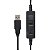 Fone Headset USB Vinik Office Corp Duo VK500 Preto - Imagem 2