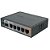 Switch Roteador Rede 04P Mikrotik RB760IGS HEX S L4 - Imagem 1