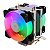 Cooler Gamer Processador Univ Dex DX-9500D RGB Duplo Fan Pto - Imagem 1