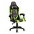 Cadeira Gamer Level LVC01DN Reclinável Preta / Verde - Imagem 2