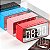 Caixa Som Bluetooth Exbom CS-MT6BT Relógio Alarme Vermelho - Imagem 3