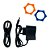 Microfone Sem Fio Eletromex EL-5007 c/ 02 Microfones + Receptor - Imagem 4