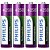 Pilha Recarregavel AA Philips 2500mah C/ 04 Unid - Imagem 1