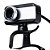 Web Cam BrazilPc V4 c/ Mic 640x480mp Preto / Prata - Imagem 2