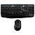 Combo Teclado Mouse Sem Fio Logitech Mk345 Preto - Imagem 1