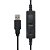 Fone Headset USB Vinik Office Corp Uno VK400 Preto - Imagem 4