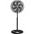 Ventilador Coluna 50cm Ventisol Turbo 6 pás Preto 127v - Imagem 1