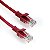 Cabo Rede Patch Cord Cat5 01,5mts PlusCable Vermelho - Imagem 3