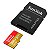Memory Card Micro Sd 256gb Sandisk Extreme U3 V30 4k 190mbps - Imagem 2