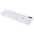 Teclado Usb Vinik Slim TCB200 Branco - Imagem 4