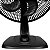 Ventilador Mesa 40cm Mallory B94401911 6 pás Preto 110v - Imagem 4