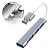 Hub Usb 04 Portas Usb 3.0 Metal Slim - Imagem 1