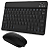 Combo Teclado Mini Mouse Sem fio Bluetooth Wireless OEM - Imagem 1
