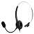 Fone Headset USB Mono Fone Call Center Cabo 2m - Imagem 2