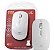 Mouse Sem Fio C3Tech M-W80WH Recarregável Branco - Imagem 1