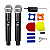 Microfone Sem Fio  Tomate MT-2031 c/ 02 Microfones - Imagem 3