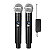 Microfone Sem Fio  Tomate MT-2031 c/ 02 Microfones - Imagem 1