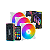 Combo Cooler Fan 120mm Revenger G-VR346K RGB 03 unid + Contr - Imagem 1